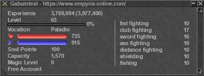 Signature for player Gabumtest