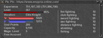 Signature for player Plo Plo