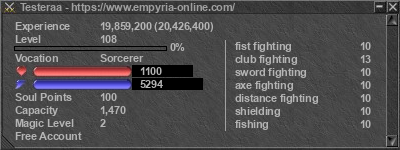 Signature for player Testeraa